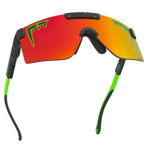 Pit Viper MTB-Sportbrille The Originals 2.0 HDPV Regular - Monster Bull - Orange - Die Pit Viper MTB-Sportbrille kombiniert stylisches Design mit robuster Funktionalität. Ideal für Outdoor-Aktivitäten, bietet sie optimalen Schutz und Sicht. Perfekt für Abenteuerlustige und Sportbegeisterte.
