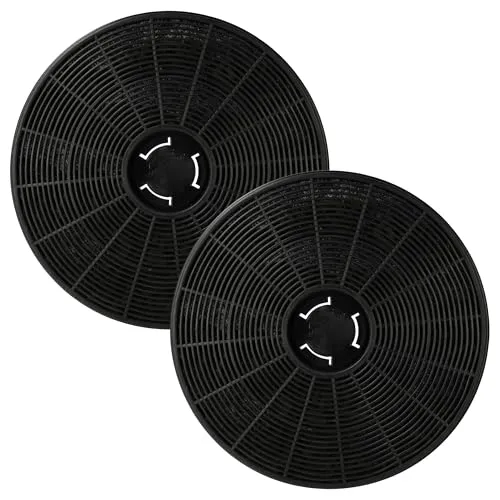 vhbw 2x Aktivkohlefilter Ersatz für Klarstein 10035386 für Dunstabzugshaube - 16 cm