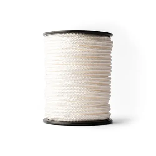 SNURO Nylon Seil (4mm, 50M, Weiß) in weiß von Snuro