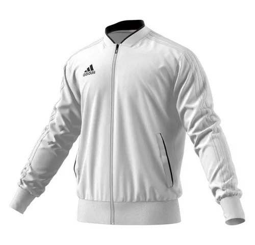 adidas Performance Trainingsjacke Condivo 18 für Kinder - Funktionelle Trainingsjacke aus 100% Polyester, mit Ripp-Bündchen und offenen Ärmelaufschlägen für optimalen Tragekomfort beim Sport.