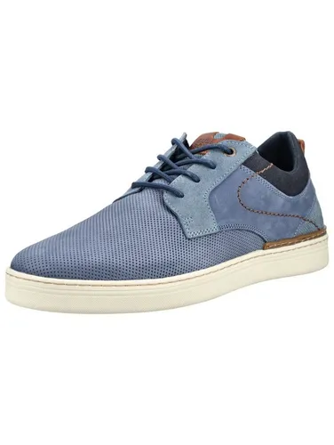 Bullboxer Sneaker aus Leder/Textil blau 41 EU - Stylische Bullboxer Sneaker in Größe 41, ideal für den lässigen Look. Mit strapazierfähigem Obermaterial aus Leder und Textil für hohen Tragekomfort.