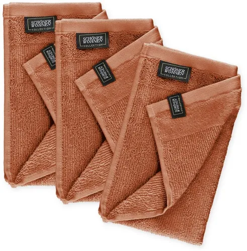SCHÖNER WOHNEN Kollektion Gästehandtuch 3er-Set, rot - Handtücher in hochwertiger Qualität, perfekt für Gäste. Maße: 30 cm breit, 1,3 cm dick. Holen Sie sich einen 10€ Willkommens-Gutschein bei Newsletter-Anmeldung!