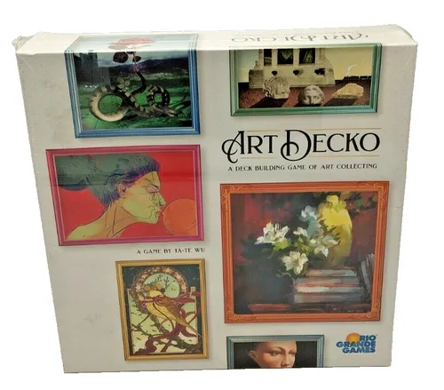 Art Decko - Ein Deckbau-Spiel des Kunstsammelns - Englisch Neu OVP  2.Wahl #