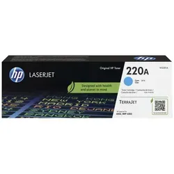 HP Toner W2201A 220A cyan - Originaltoner für ca. 1.800 Seiten, ideal für HP Color LaserJet Pro Drucker