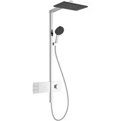 hansgrohe Raindance Alive Q Duschsystem 210/340 2jet EcoSmart - Komplettduschen mit innovativem EcoSmart-Design für Wasserersparnis und luxuriösen Duschkomfort, ideal für moderne Badezimmer.