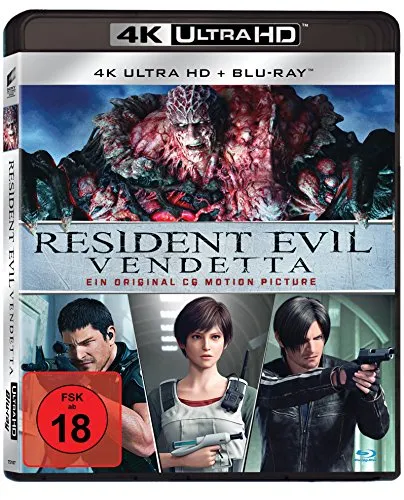 Resident Evil: Vendetta (4K-UHD+Blu-ray)