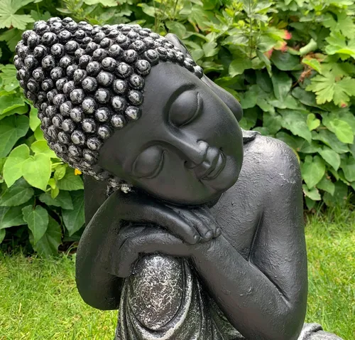 Gartendeko Schwarz von K&L Wall Art