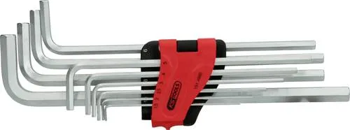 KS Tools 151.4980 Innen-Sechskant Winkelschraubendreher-Set 1.5 mm, 2 mm, 2.5 mm, 3 mm, 4 mm, 5 mm, 6 mm, 7 mm, 8 mm, 10mm