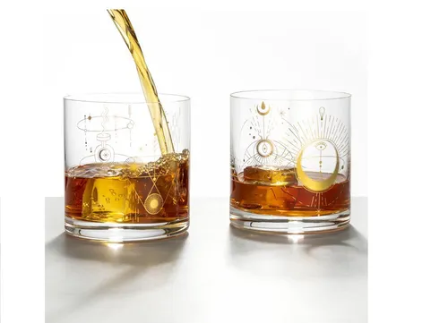 Trinkgläser Gold von Crystalex