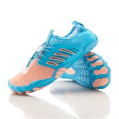 Freiluftkind Tokai Barfußschuhe – Rutschfest und vielseitig (Hellblau, EU 37) - Ideal für Abenteuer: Die Tokai Barfußschuhe bieten hohe Rutschfestigkeit und Flexibilität. Mit breiter Zehenbox für natürlichen Komfort – perfekt für aktive Tage.