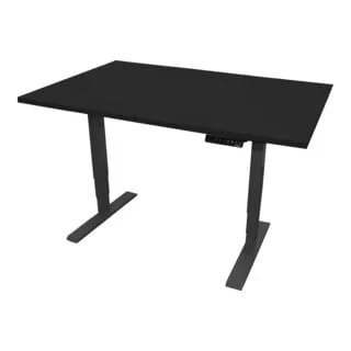 STIER Elektrisch höhenverstellbarer Schreibtisch THA 140x80cm - Sonstige Werkzeuge, anpassbare Höhe von 560 bis 1210mm für individuellen Komfort und geräuschloses Heben mit 32mm/s.