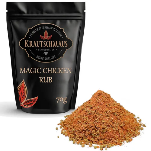 70g Magic Chicken Rub Hähnchen Gewürz Trockenmarinade Gewürzmischung Brathähnche