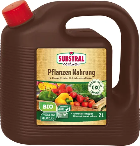 Naturen  Pflanzen-Nahrung - 2 Liter