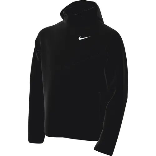 Nike Kinder Repel Miler Jacke (Größe S, schwarz) - Leichte Laufjacke mit atmungsaktiven Materialien und optimalem Wetterschutz - ideal für aktive Kinder bei jedem Wetter.