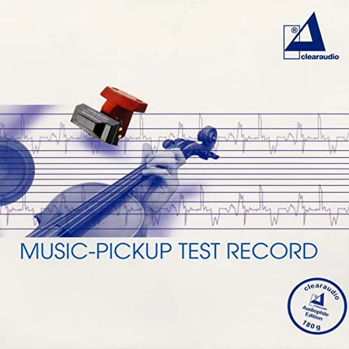 Music - Pickup Test Record (180 G) [Vinyl LP] - Folk Vinyl LP in frustfreier Verpackung, ideal für präzise Klangtests und Audiophilen.
