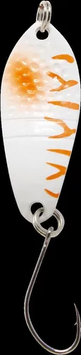 FTM Spoon Dragon 2,5g 3,2cm - Forellenblinker, Farbe:weiß-orange/weiß-orange