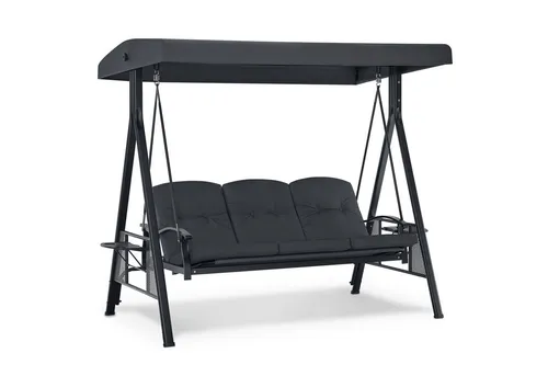 MCombo Hollywoodschaukel MCombo 3-Sitzer Hollywoodschaukel Gartenschaukel 4092, 4093 mit Liegefunktion