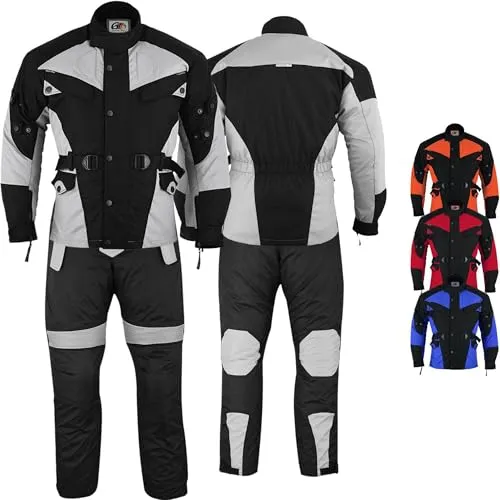Motorradkombi Herren 2-teiler mit 6CE-Protektoren