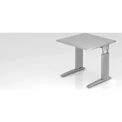 PROREGAL® Schreibtisch Mauri – Flexibler Kinderschreibtisch in Grau