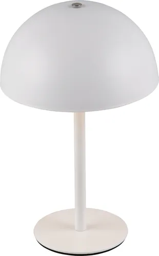 REALITY LED-Akku-Tischleuchte MUNOZ, R54891131, 1,3W, 120lm, 3000K, weiß