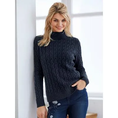 Rollkragenpullover 