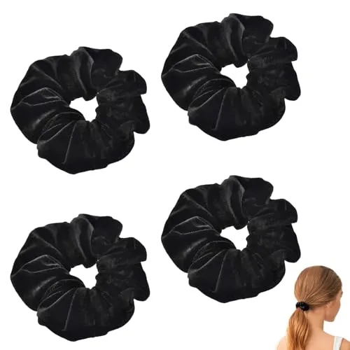 Haargummis Schwarz von MALOUSUN