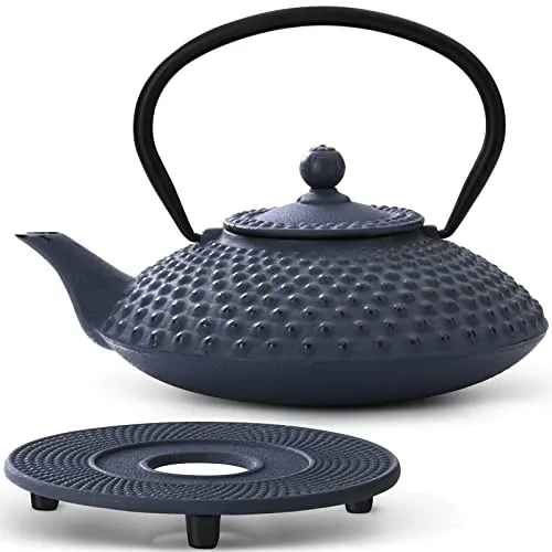 Kaffee- & Teekannen Blau von Bredemeijer