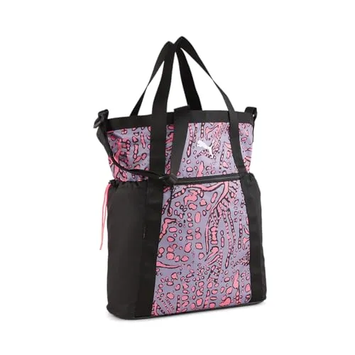 PUMA AT ESS Tote Bag Hypernatural - Damen Sporttasche in Pale Plum-Sunset Glow - Vielseitige Handtasche, die Bewegungsfreiheit und Komfort bietet, ideal für Sport und Freizeit.