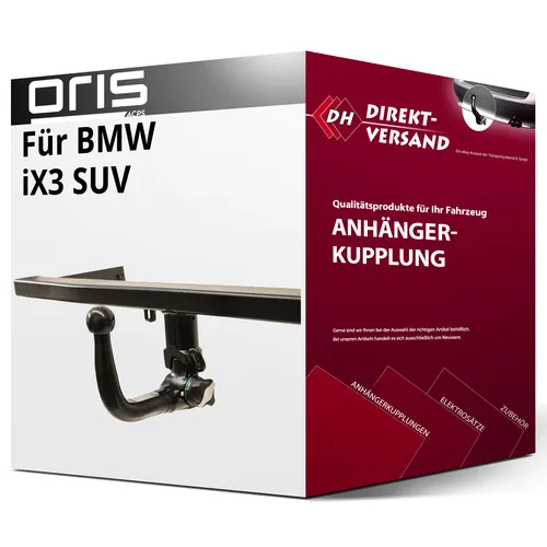 BMW X3 G01/F97/G08 Oris Anhängerkupplung abnehmbar