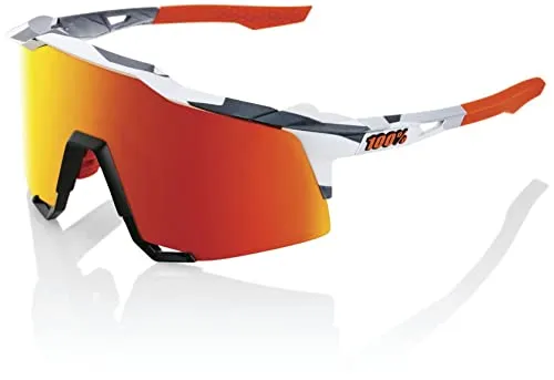 100Percent Eyewear Speedcraft 60007 10 - Sportbrille in Soft Tact Grau Camo - Sportbrille mit herausragendem Sichtfeld und optimalem UV-Schutz, ideal für Sportler und Outdoor-Enthusiasten.