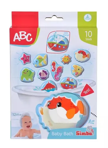ABC kąpielowa zabawa-zmienia kolor Simba Toys 4006592051013