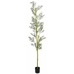 vidaXL Künstlicher Olivenbaum 300 cm mit 1000 Blättern - Künstliche Pflanzen, realistische Optik mit wartungsfreier Pflege und stabiler Stand, ideal für Wohnzimmer, Büros und Gärten.