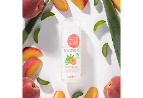 TOOFRUIT Tagescreme Intimhygieneschaum Aloe Vera-Pfirsich