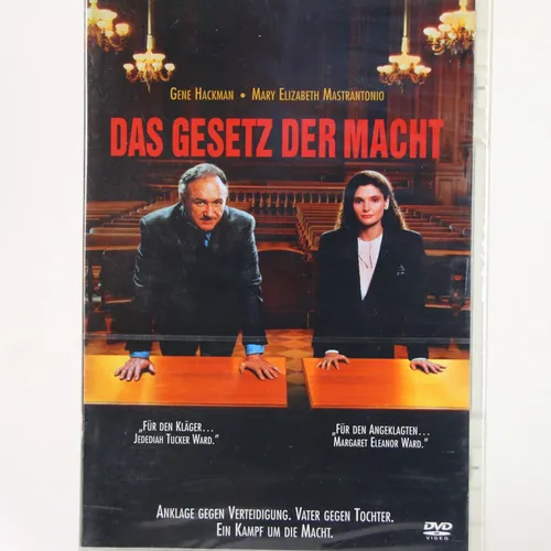 DVD Film Das Gesetz der Macht Neu Verschweißt
