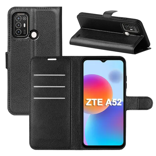 ZTE Blade A52 Handy Tasche Hülle Handyhülle Wallet Case Schutz Schale Etui