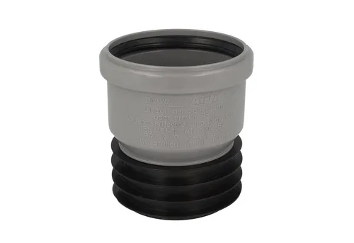 Airfit GmbH & Co. KG Ablaufrohr Universal Steckmuffe mit Lippendichtung, Kunststoff PP, DN 90/90