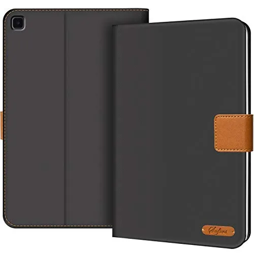 CoolGadget Stand Case Klapp Tasche für Samsung Galaxy Tab A7 10.4 [Schutzhülle mit Aufstellfunktion] Ständer Tablet Cover Hülle [Kartenfächer] - Grau