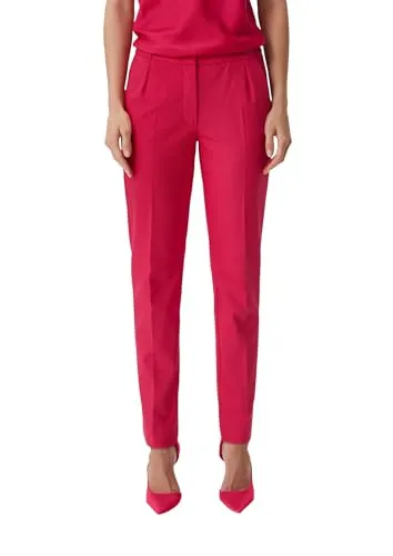 comma Hose 7/8, Regular Fit - Damen-Hosen: Modische 7/8-Hose mit Slim Fit, ideal für einen eleganten Look und komfortable Passform.