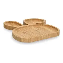 Zeller Snackteller, Bambus 25641 , Form: Hase