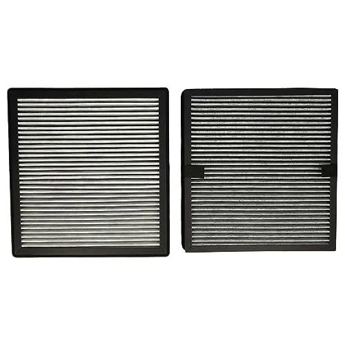 vhbw 2-teiliges Filter-Set Ersatz für Ideal 8734001 für Luftbefeuchter, Luftreiniger - 2X Ersatz-Filter (HEPA-Filter, Aktivkohlefilter)