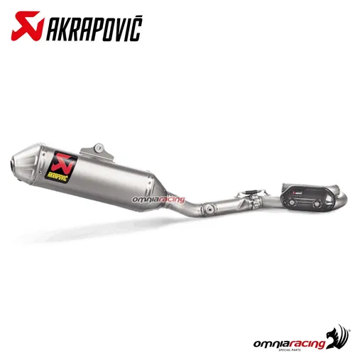 Akrapovic complete Auspuff Evolution titanium race Kawasaki KX250F 2017-2024