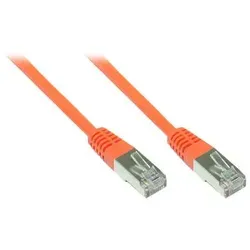 Kabelmeister® Patchkabel, Cat. 6, S/FTP, PiMF, PVC, 250MHz, orange, 20m