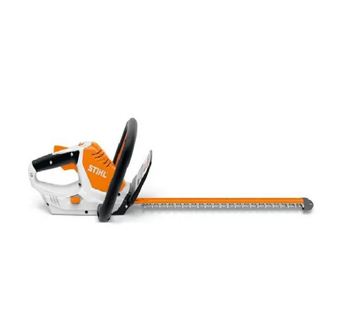 Stihl HSA 45 Akku-Heckenschere - 50 cm - Heckenschere mit 50 cm Schnittlänge und integriertem Akku. Ideal für kleine Gärten, leicht und handlich, mit bis zu 40 Minuten Laufzeit und LED-Akkuanzeige.