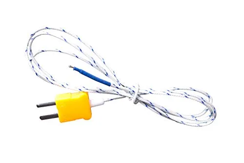 Produktbild PeakTech P TF-50 Thermoelement -50... +250°C, Typ-K Anschluss, Thermocouple, Temperaturfühler, Messperle für Thermometer und Multimeter