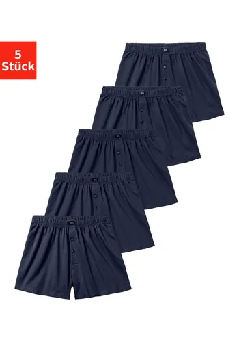 H.I.S Weiter Boxer Herren Boxer (Packung, 5-St) weite Passform, Komfortbund, aus Baumwoll-Stretch