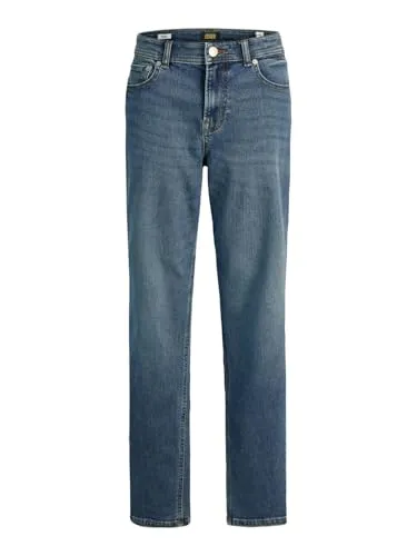 JACK & JONES Jeans Regular Fit JJICLARK JJORIGINAL - Herrenjeans in Regular Fit mit mittlerer Taille, Stone Washed Look und Stretchanteil für optimalen Tragekomfort. Ideal für lässige Outfits.