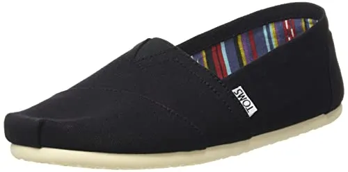 TOMS ALPARGATA Espadrille Canvas Herren - Herren-Hausschuhe aus robustem Canvas, ideal für entspannte Tage zu Hause mit bequemem Gummi-Verschluss und mittlerer Schuhweite.
