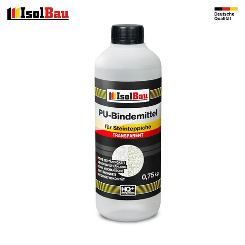 1K PU Bindemittel für Steinteppich - 0,75kg Steinboden Marmorkies UV-fest