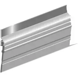 ELLEN Türbodendichtung ADS-GL Alu Silber, H 50 x L 2500mm