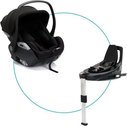 Fillikid Babyschale mit Isofix-Basis und 360-Grad-Drehmechanismus